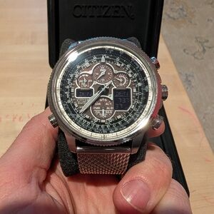 Citizen Silver Chronograph Watch